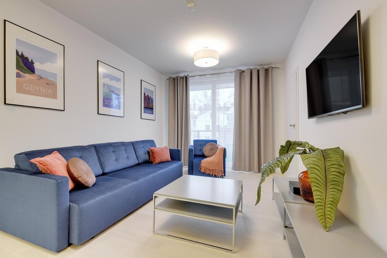 Lion Apartments - Chopina 29 With Parking 5 Min From The Beach And Center Zoppot Exterior foto